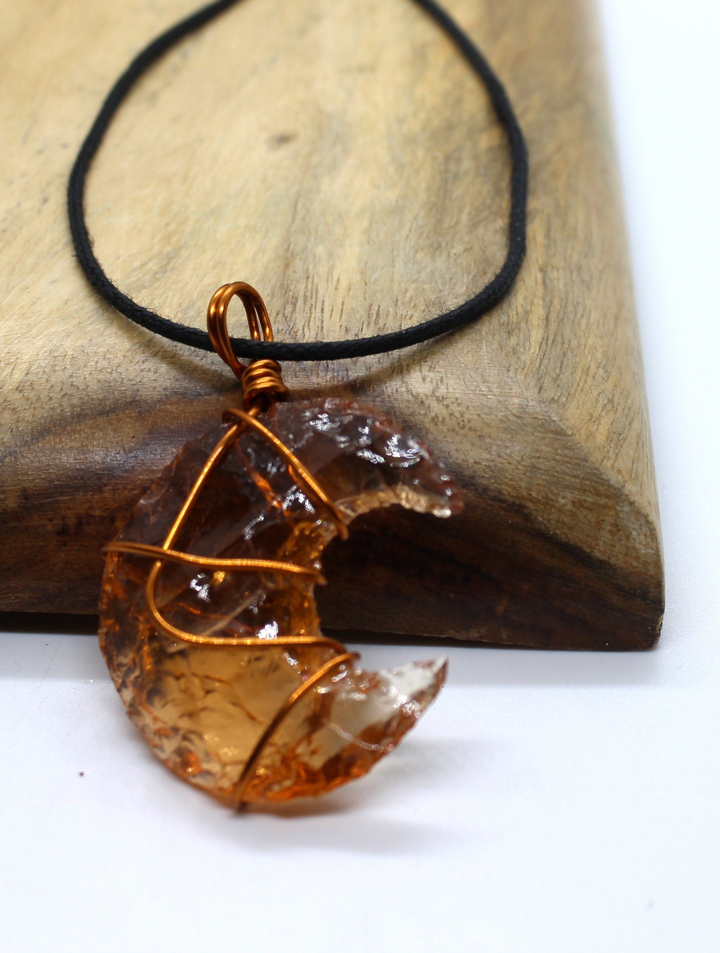 Moon necklace . necklace , jewelry , summer necklace Beautiful Handmade Colored Quartz Moon Pendant / Heart / Love / Anniversary / Xmas