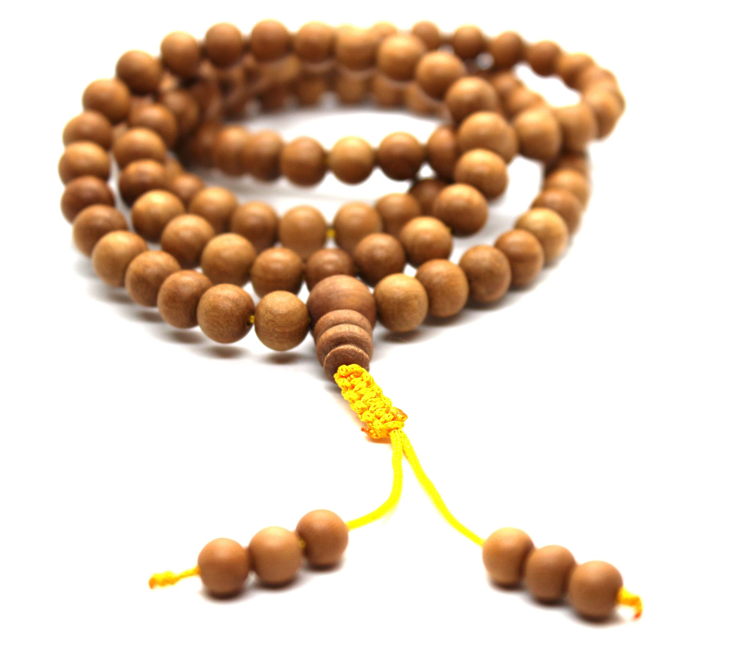 Sandalwood mala, Tibetan 108 8mm Sandalwood Prayer Beads Buddhist Yoga Meditation Mala Necklace Bracelet, Sandalwood Adjustable mala beads