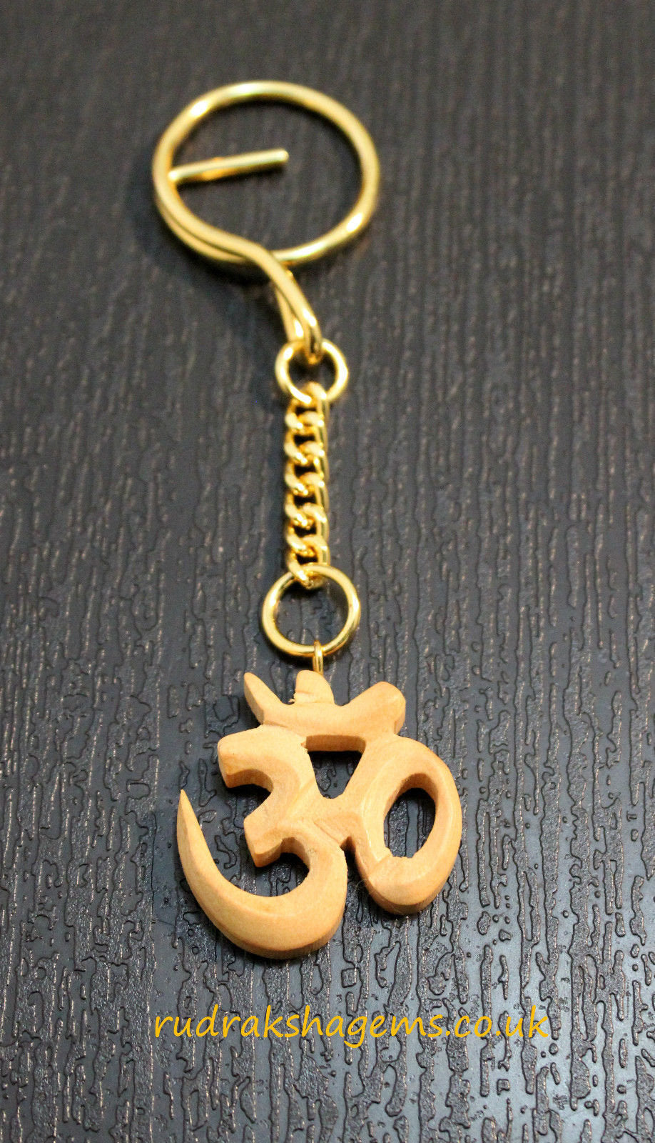 Om Key Ring, Namaste Keychain, Wooden Hand carved Keychain Buddhist Keyring Gift For Him Or Her, Aum Ohm Keychain, Birthday Gift, Yoga Reiki