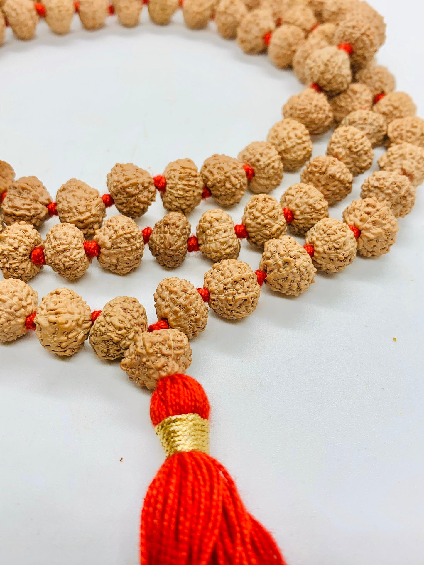 Eleven Face Collector beads Mala, 11 Mukhi Rudraksha Mala, 10mm beads, Eleven Mukhi Rudraksha Mala, 11 Face Mala,  108 beads mala beads