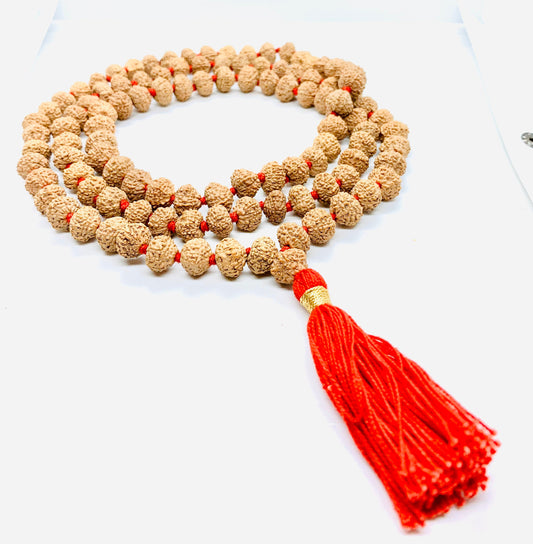 Eleven Face Collector beads Mala, 11 Mukhi Rudraksha Mala, 10mm beads, Eleven Mukhi Rudraksha Mala, 11 Face Mala,  108 beads mala beads