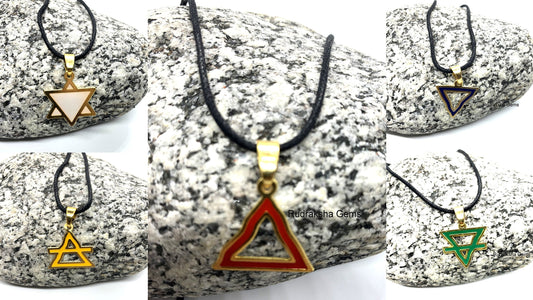 ELEMENT SYMBOLS, 5 Tatva Symbol, Planetary Alchemical Symbols transmutation signs, Xmas Gift Necklace,  Alchemy Fire Earth Water Air Aether