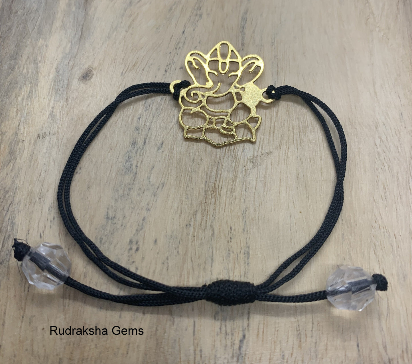 Ganesh Bracelet, Lord Ganesha, Hindu bracelet, Yoga Bracelet, Meditation, Yoga inspired Jewellery, Adjustable bracelet, Good Luck bracelet