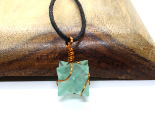 Natural Green Aventurine Merkaba, Green Aventurine Merkaba Pendant, Green Aventurine Star Pendant, Merkaba Star Pendant, A+ Grade Quality