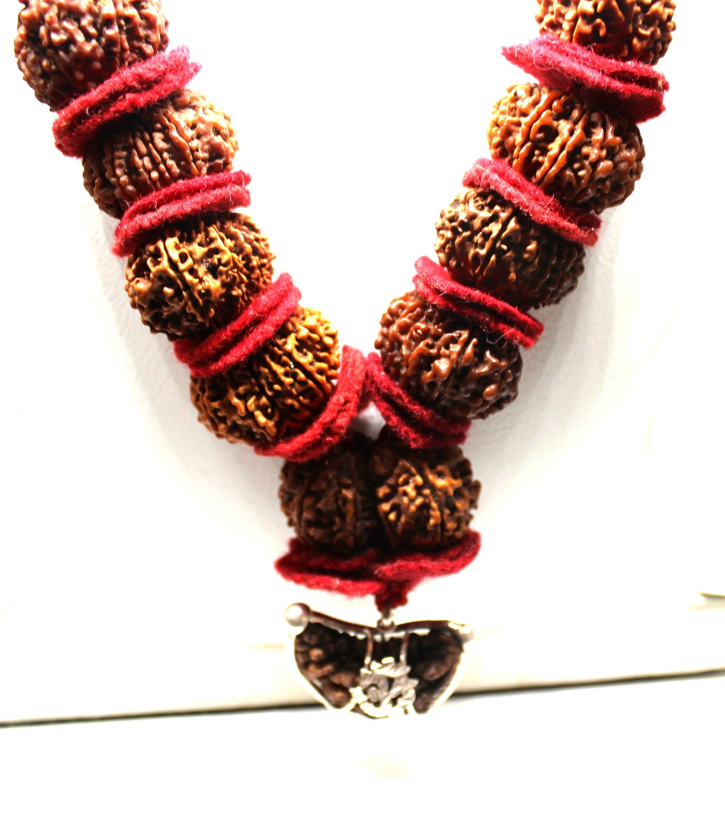 Nepalese Beads Sidha Mala, 1 to 14 Mukhi Rudraksha, Siddha Sidh NEPAL Beads Certified, Rudraksh Mala Necklace, Genuine Beads knotted mala