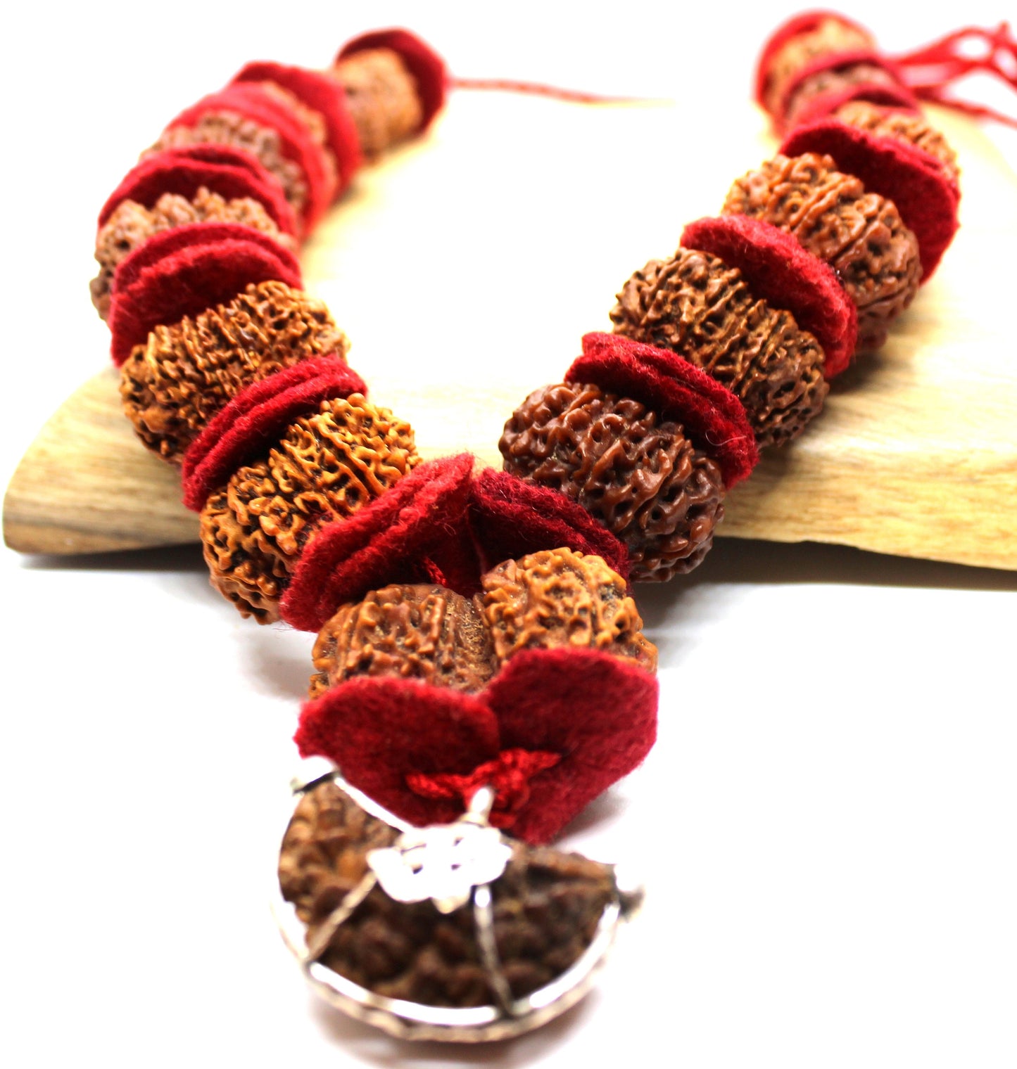 Nepalese Beads Sidha Mala, 1 to 14 Mukhi Rudraksha, Siddha Sidh NEPAL Beads Certified, Rudraksh Mala Necklace, Genuine Beads knotted mala