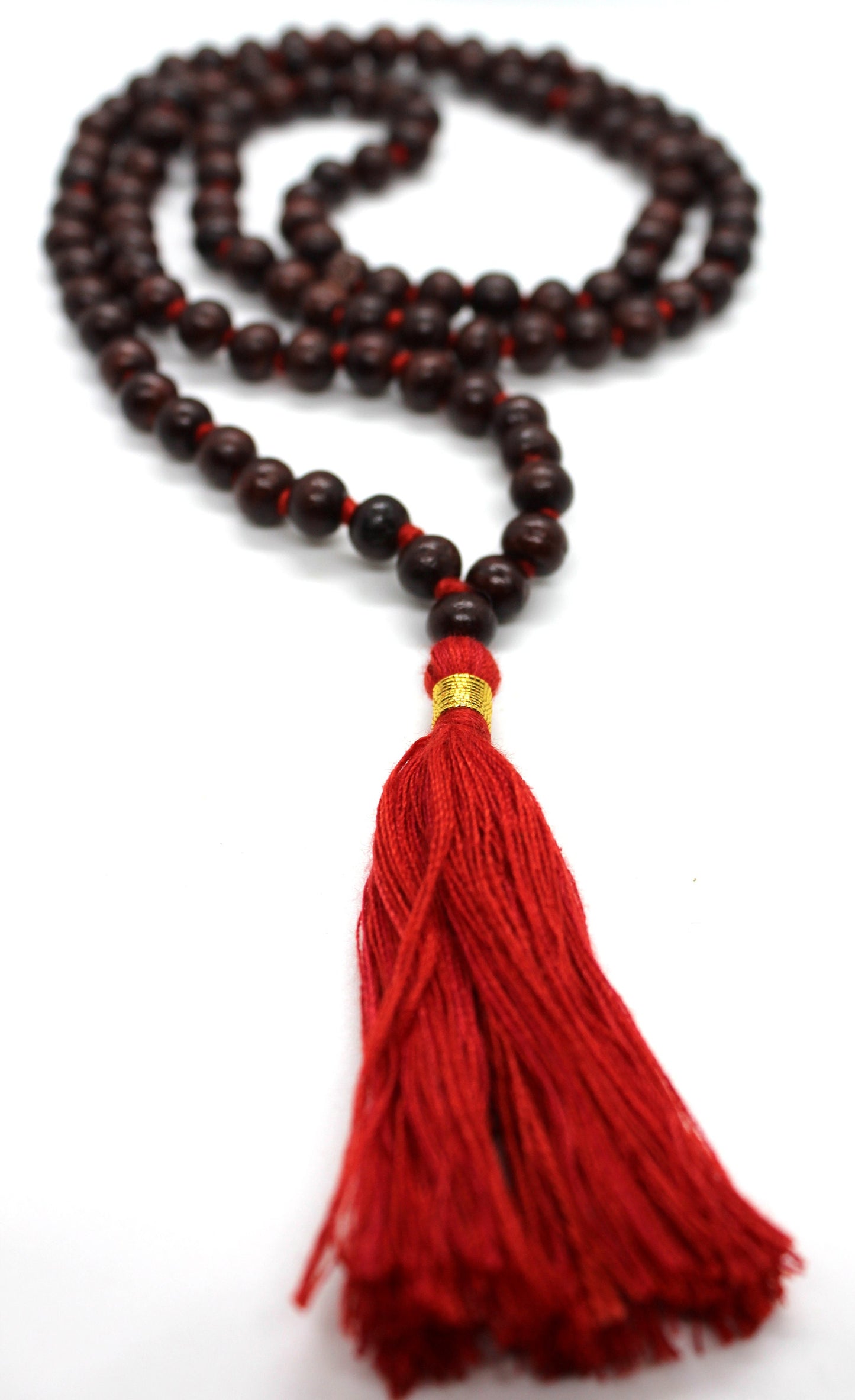 6mm Rosewood Premium Mala - Meditation Inspired Yoga Beads BOHO jewelry/necklace /mala beads - Rosewood Necklace 108-Meditation Necklace